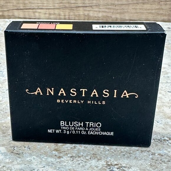 Anastasia Beverly Hills Trio Blush Peachy Love Nectarine Ginger Miami .3 g NIB - Picture 1 of 8